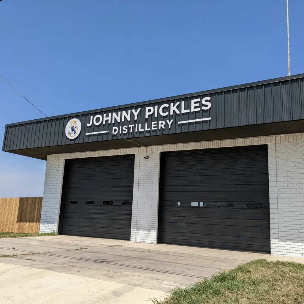 Johnny Pickles Distillery Front of Store