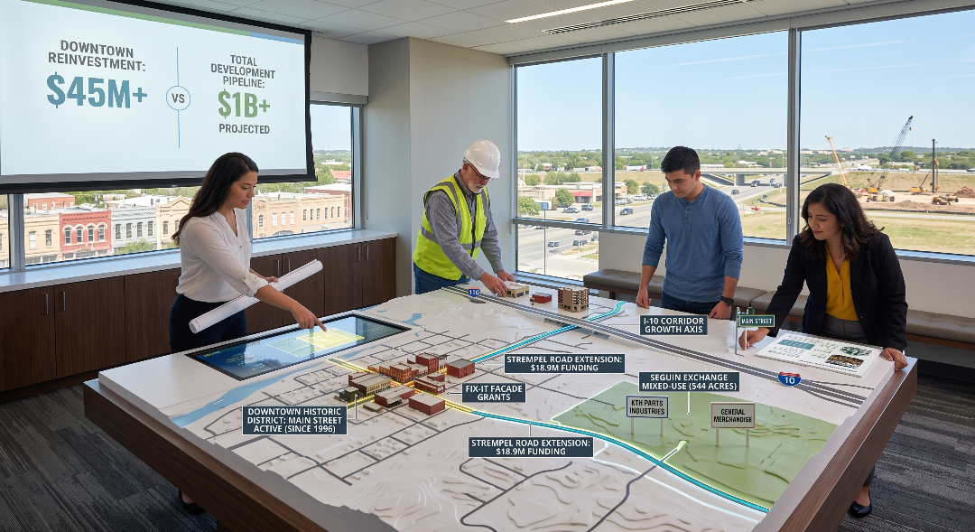 Starting a business in Seguin Texas - new construction and commercial development opportunities in Guadalupe County